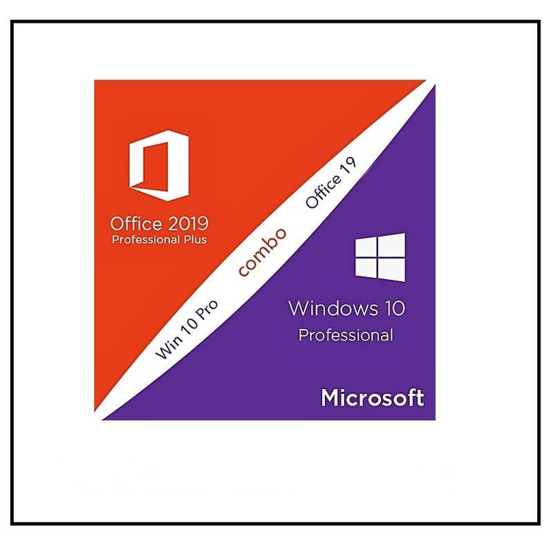 Bundle Win 10 Pro + Office 2019 Professional Plus