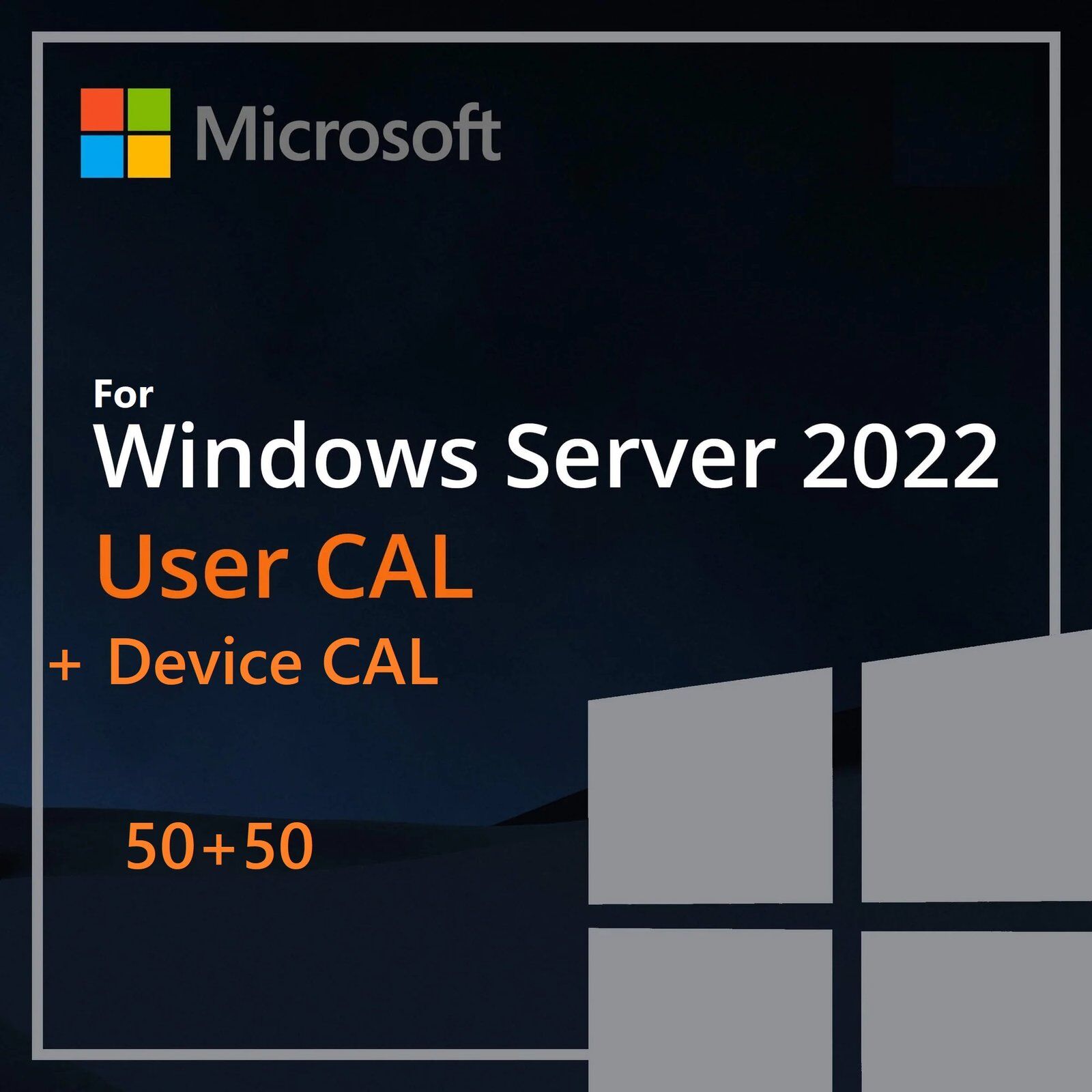 Windows Server 2022 50 User Cals