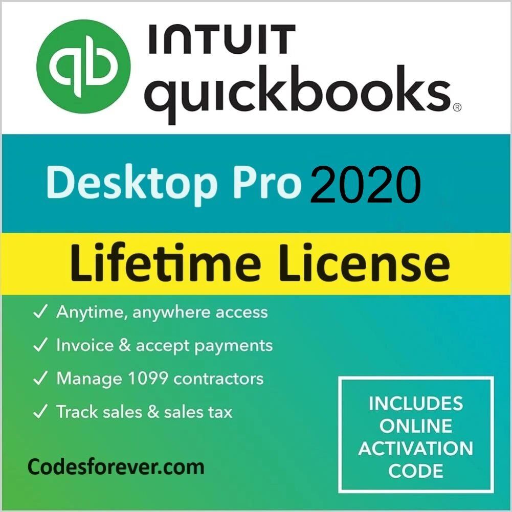 Intuit QuickBooks Desktop Pro 2020 For Windows